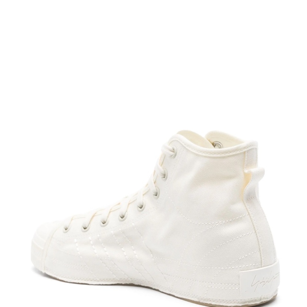 White High-Top Sneakers